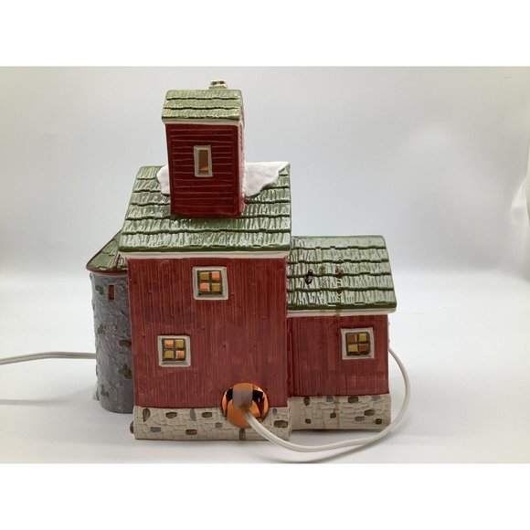 Dept. 56 J. Young's Granary Porcelain House - Picture 5 of 16
